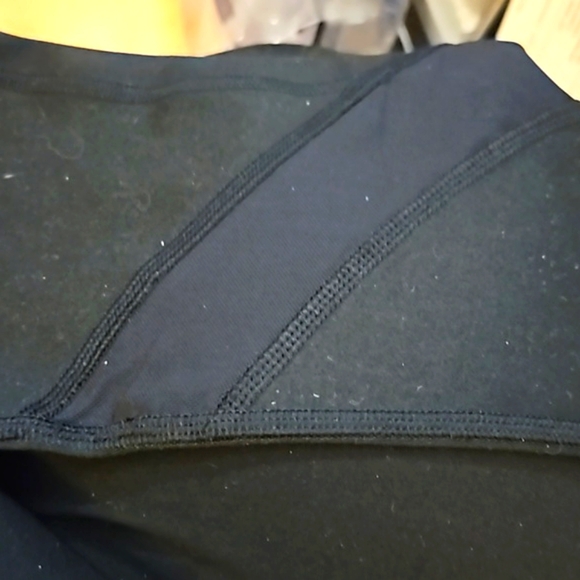 AERIE black leggings mid rise stretch pull on preppy classic size medium - Picture 8 of 9